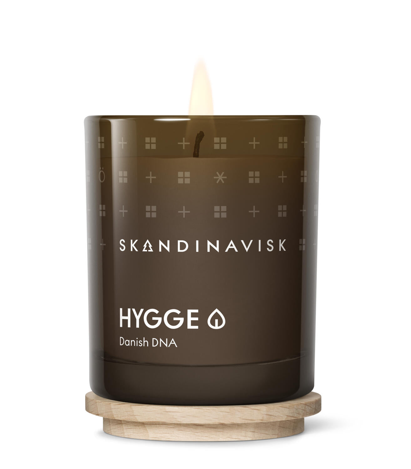 Hygge duftlys, 65g. - Camel brown